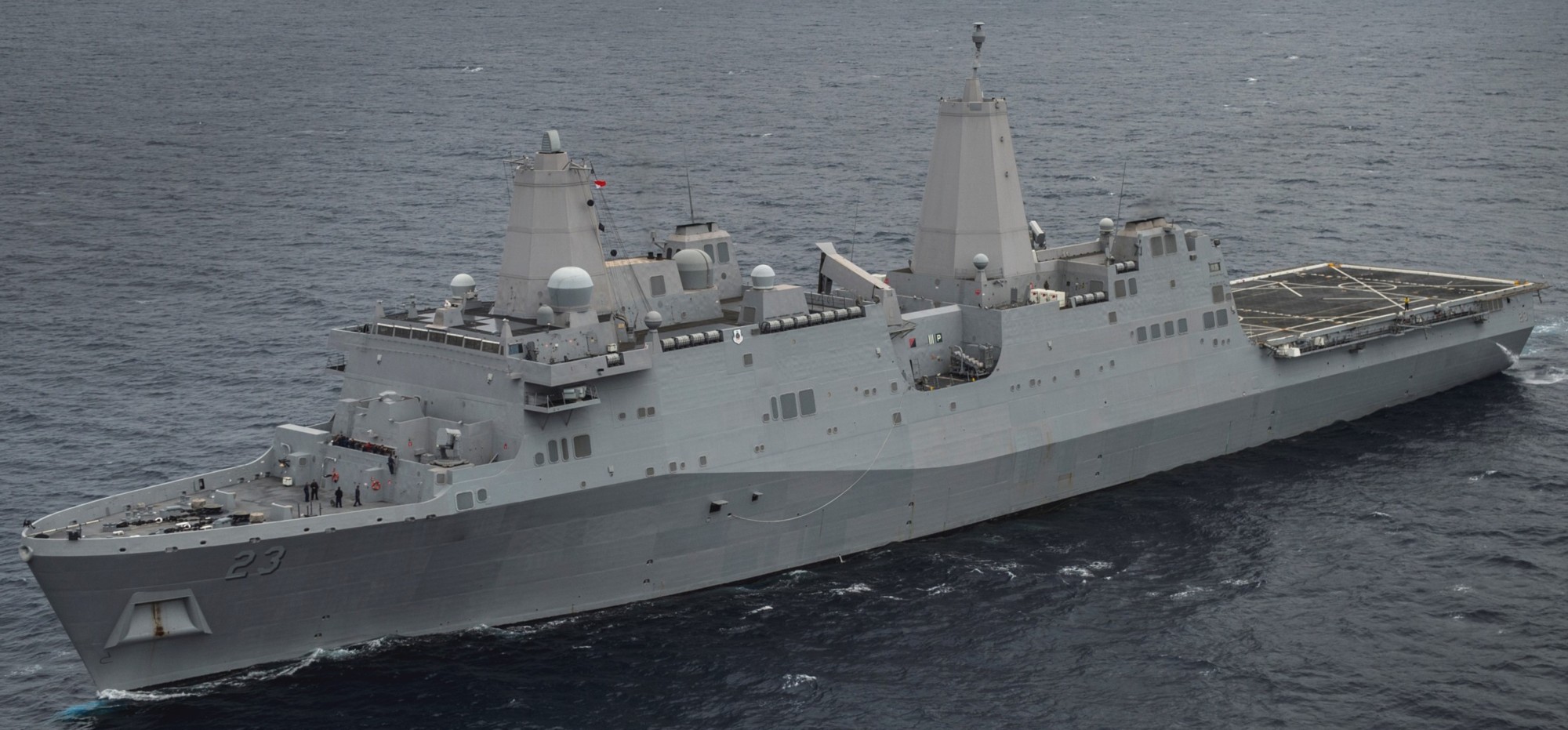 lpd-23 uss anchorage san antonio class amphibious transport dock ship navy 43