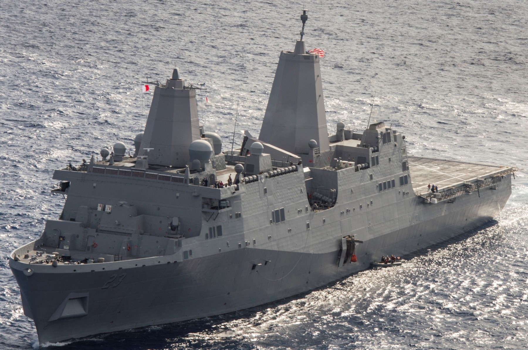 lpd-23 uss anchorage san antonio class amphibious transport dock landing ship us navy 80