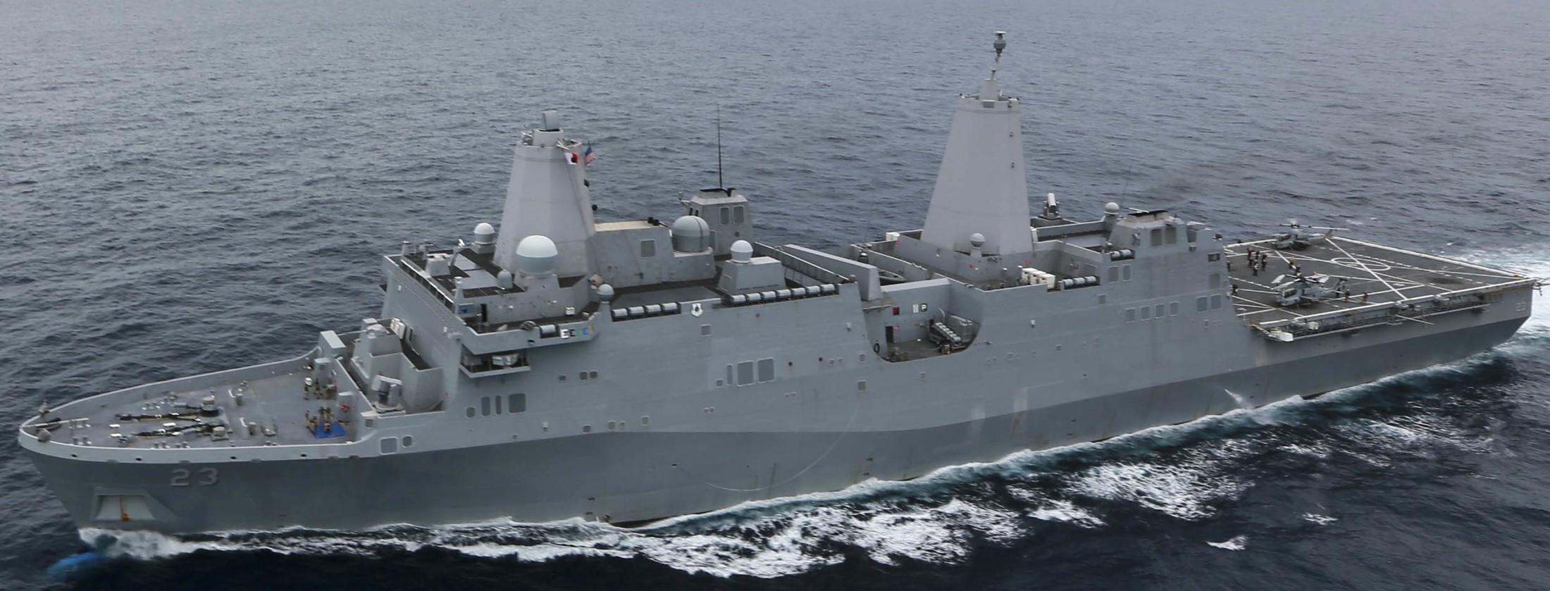 lpd-23 uss anchorage san antonio class amphibious transport dock landing ship us navy indian ocean 93