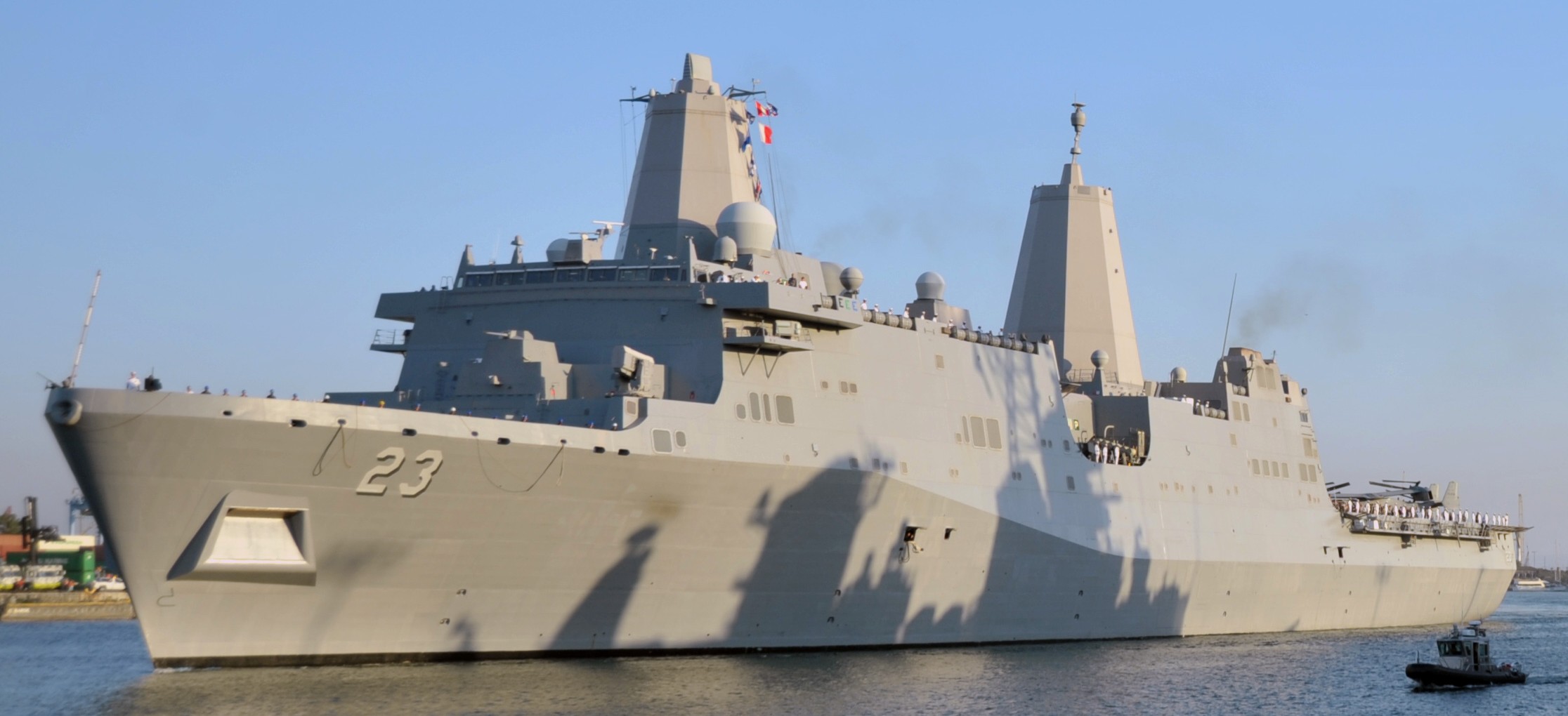 lpd-23 uss anchorage san antonio class amphibious transport dock landing ship us navy los angeles fleet week 2017 104