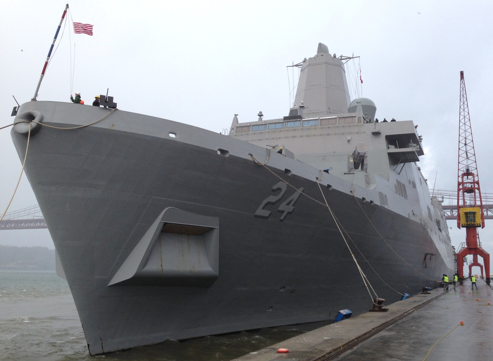 lpd-24 uss arlington amphibious transport dock landing ship us navy lisbon portugal 67