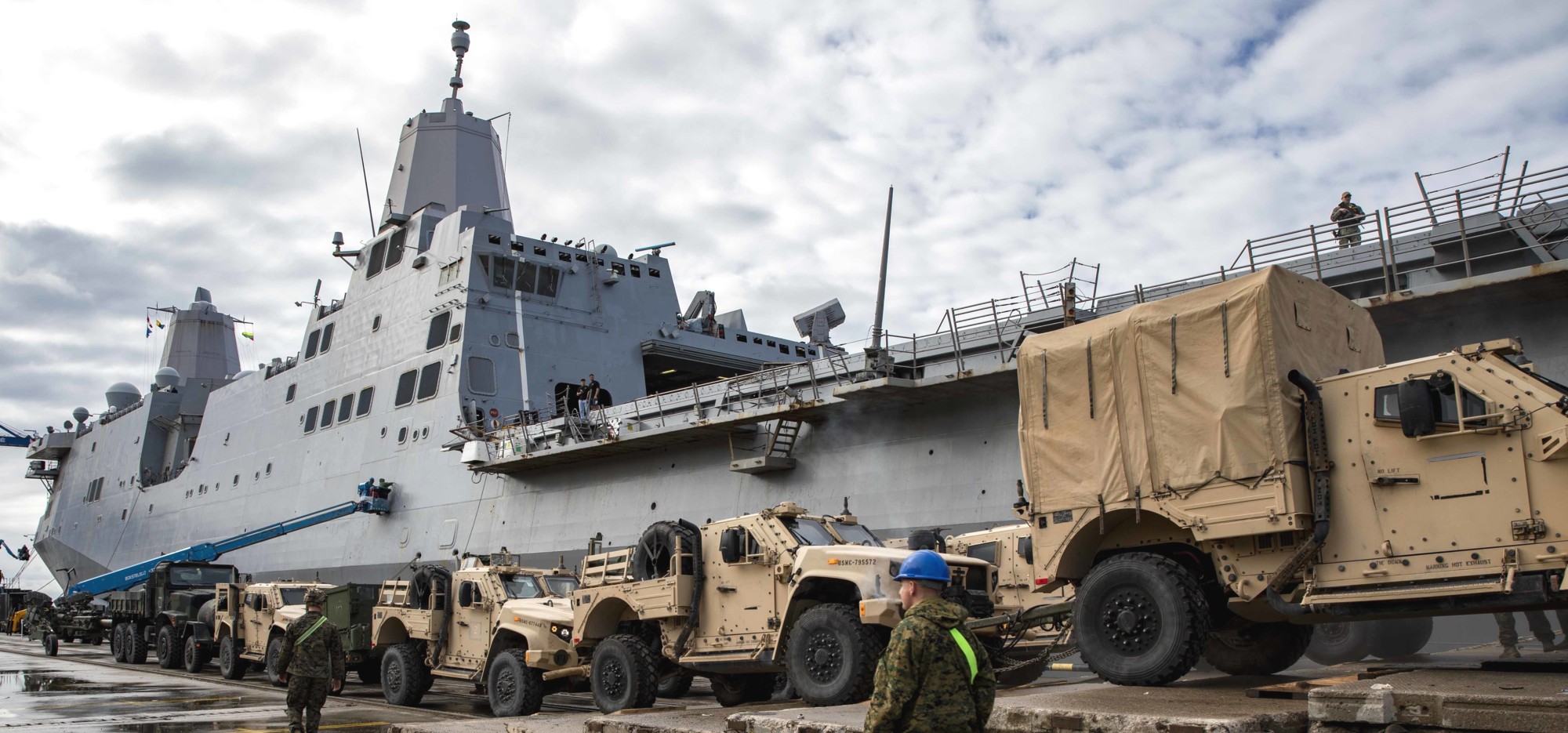 lpd-24 uss arlington amphibious transport dock landing ship us navy klapeida lithuania 138