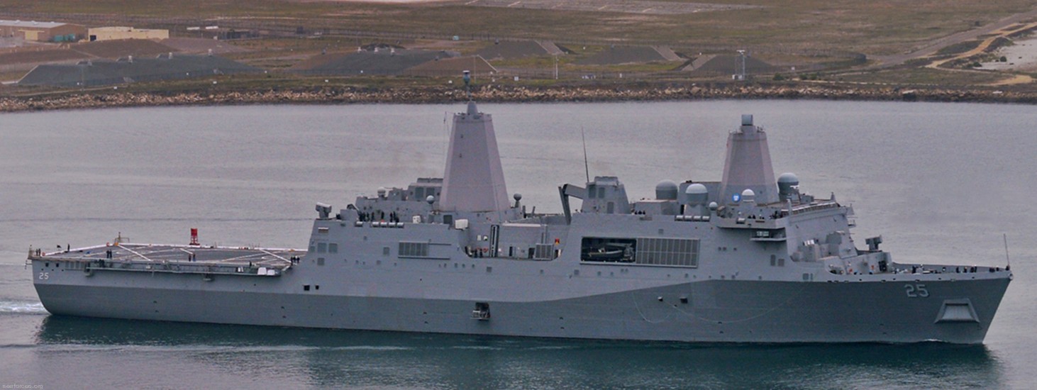 lpd-25 uss somerset san antonio class amphibious transport dock ship navy 33