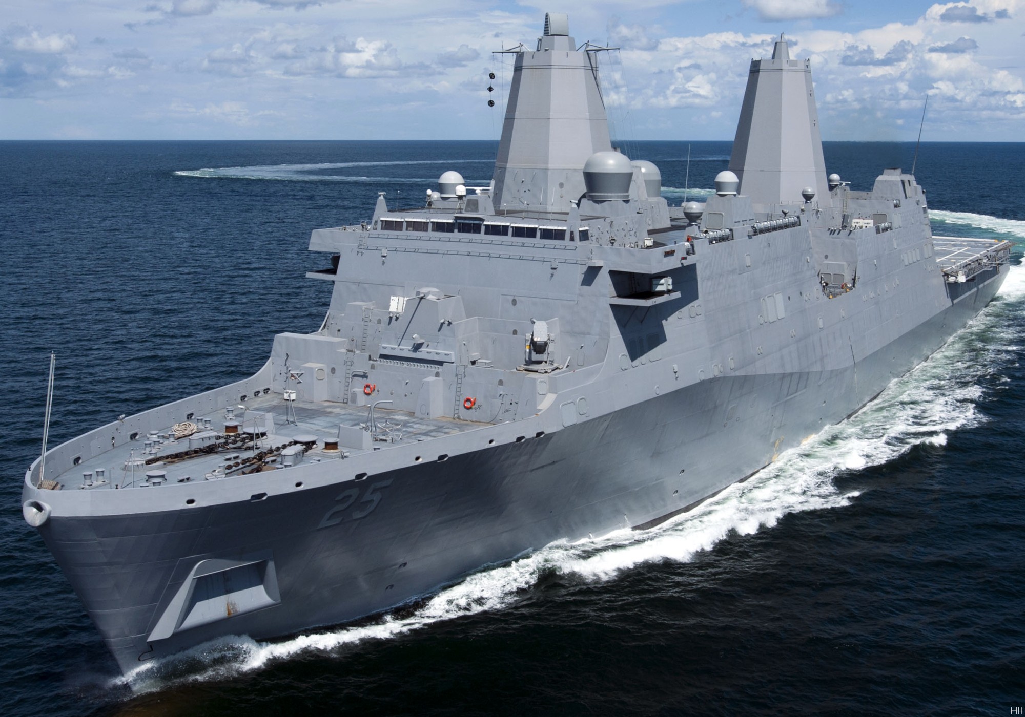 lpd-25 uss somerset san antonio class amphibious transport dock landing ship us navy sea trials huntington ingalls 38