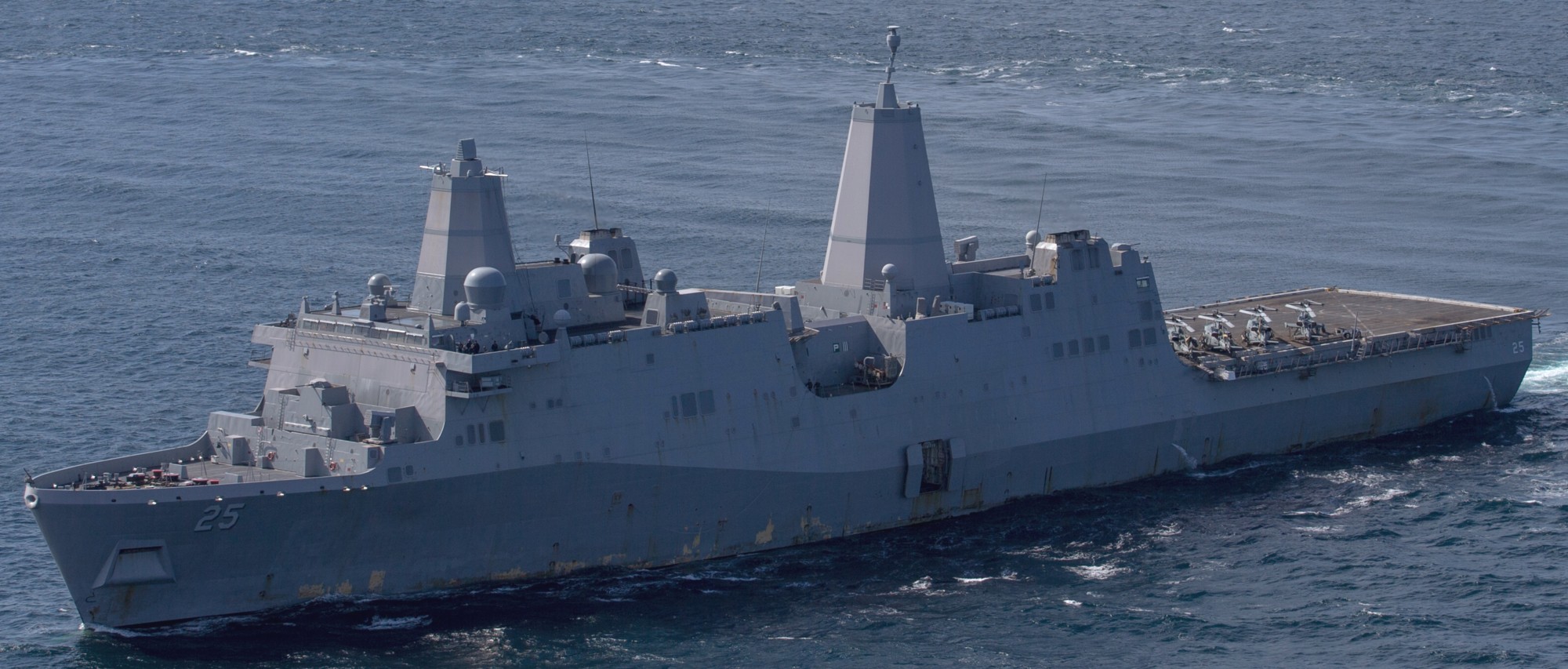 lpd-25 uss somerset san antonio class amphibious transport dock landing ship us navy exercise northern edge alaska 90