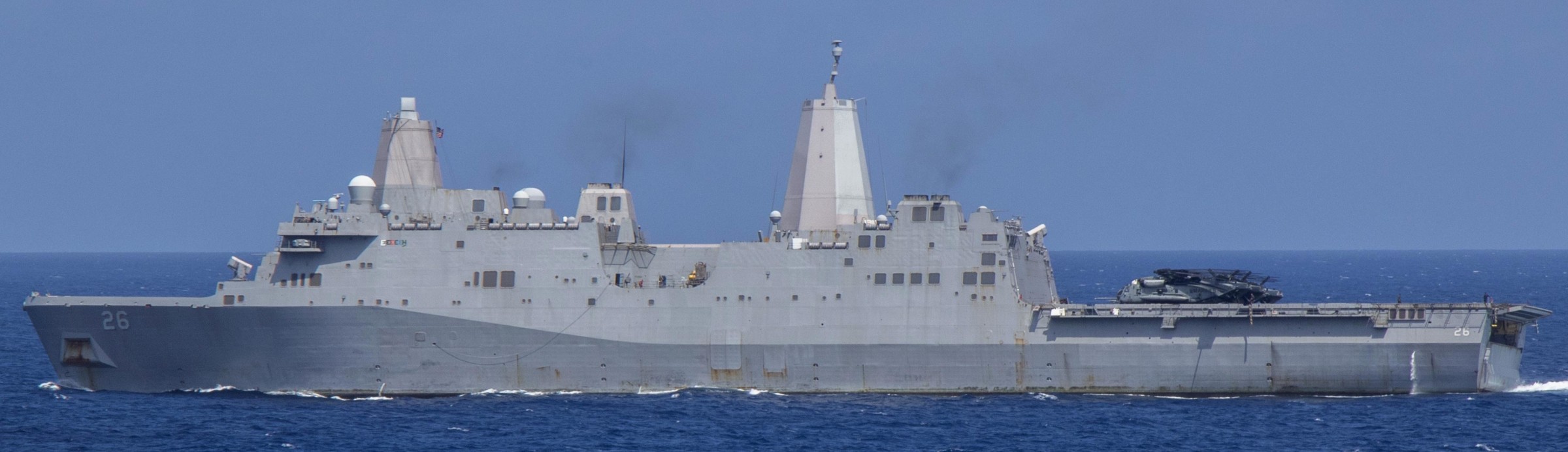 lpd-26 uss john p. murtha san antonio class amphibious transport dock landing ship us navy east china sea 51