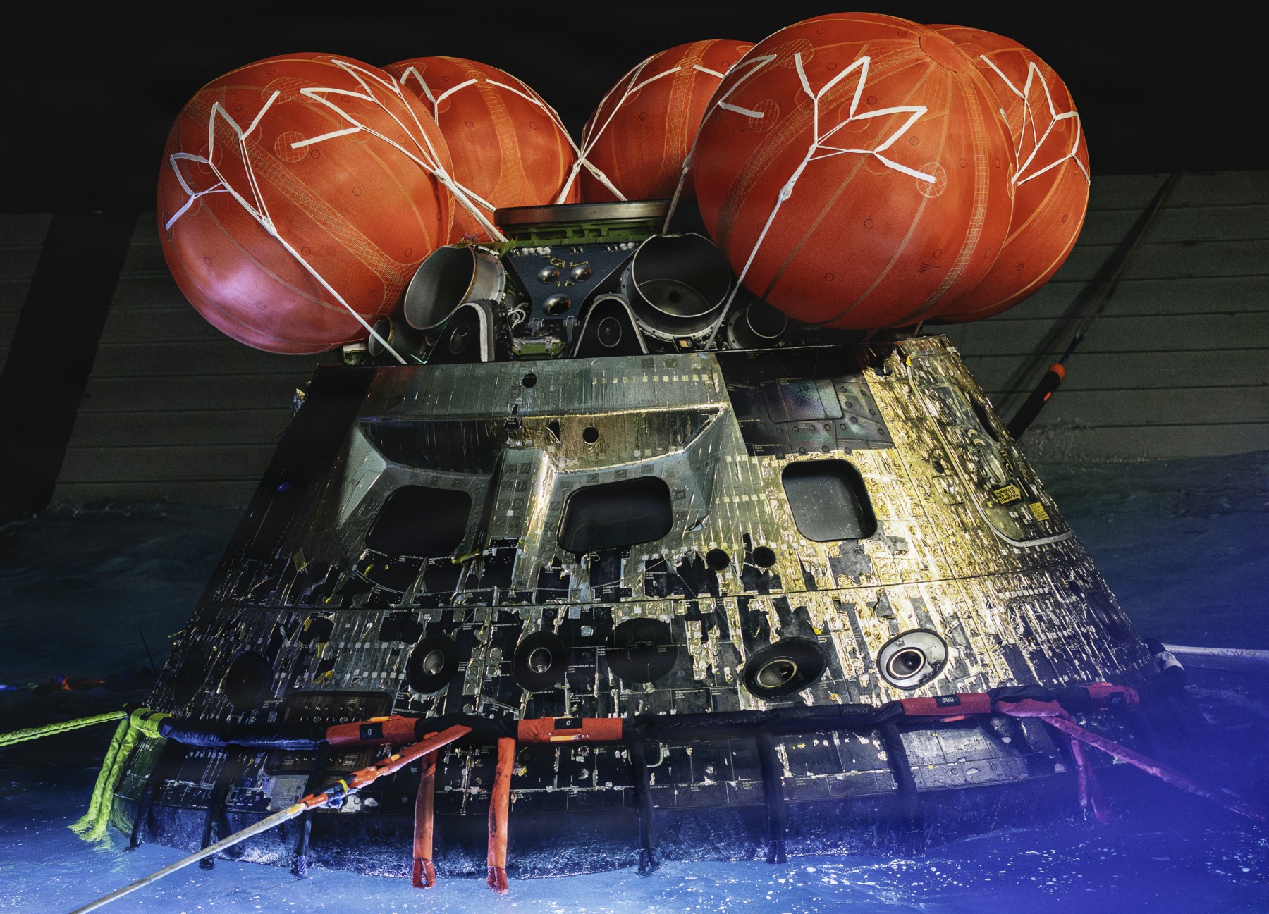 uss john p. murtha lpd-26 san antonio class amphibious transport dock landing ship nasa artemis ii orion spacecraft crew module recovery 2026 68