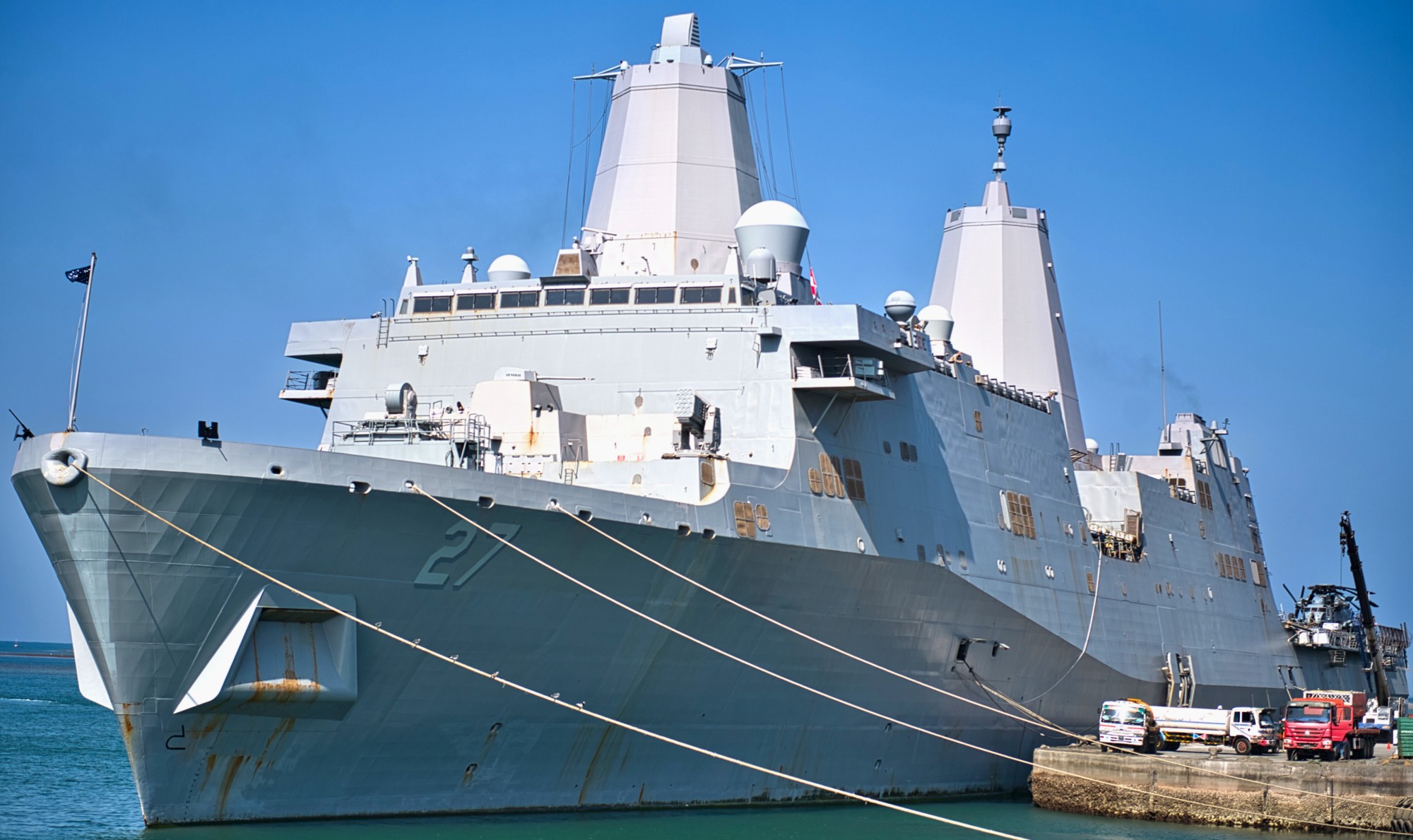 lpd-27 uss portland san antonio class amphibious transport dock landing ship us navy djibouti 31