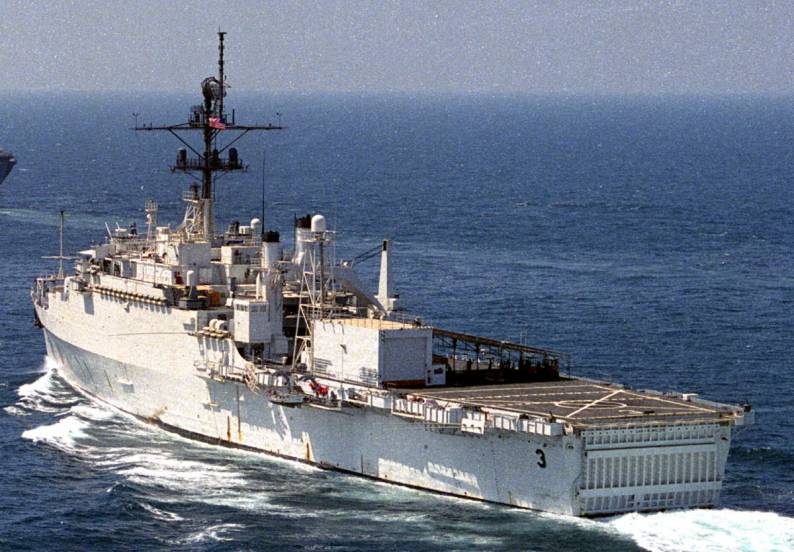 LPD AGF 3 USS La Salle US Navy