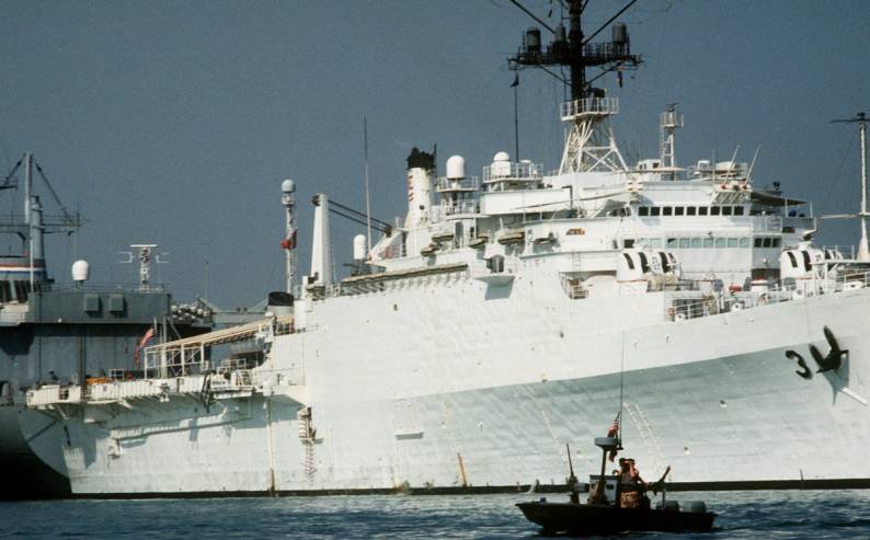 LPD AGF 3 USS La Salle operation desert shield 1992