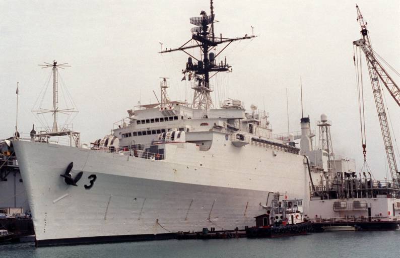 USS La Salle LPD AGF 3 operation desert shield 1991