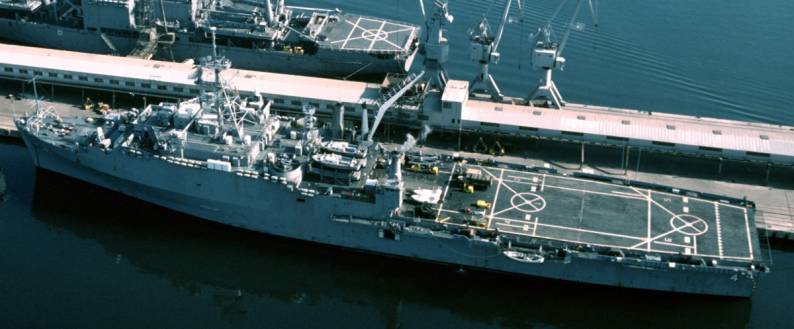 LPD-4 USS Austin operation provide comfort Iskenderun Turkey 1991