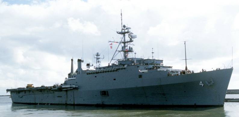 LPD-4 USS Austin exercise unitas XXI 1982