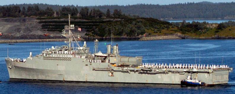 USS Ogden LPD-5 Austin class Kodiak Alaska 2005
