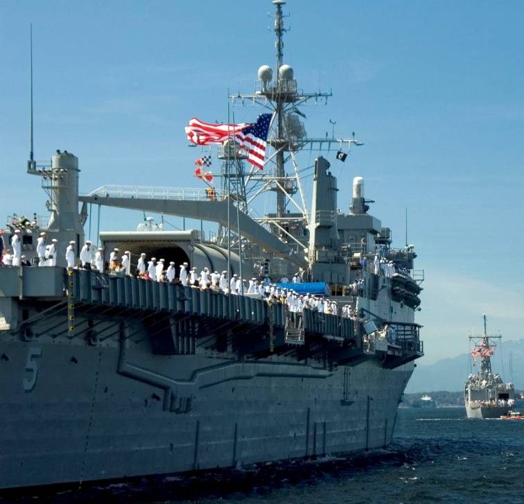 LPD-5 USS Ogden Seattle Washington 2005