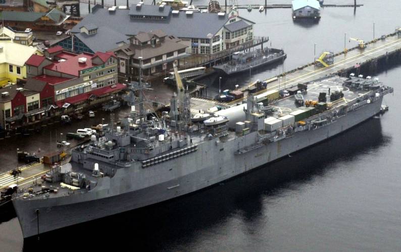 LPD-5 USS Ogden exercise northern edge March 2001 Alaska