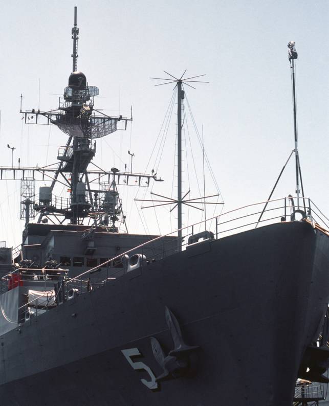 LPD-5 USS Ogden Austin class amphibious transport dock San Diego 1982