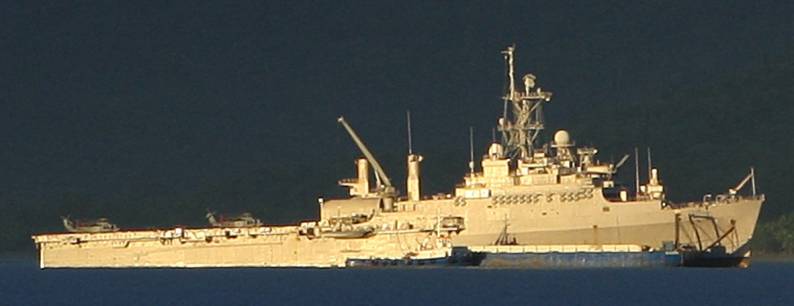 LPD-7 USS Cleveland Lae Papua New Guinea 2011