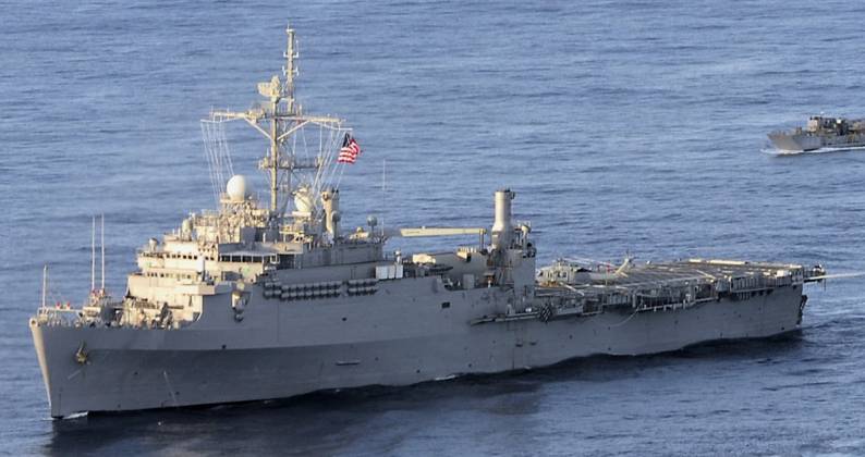 LPD-7 USS Cleveland Tonga 2011