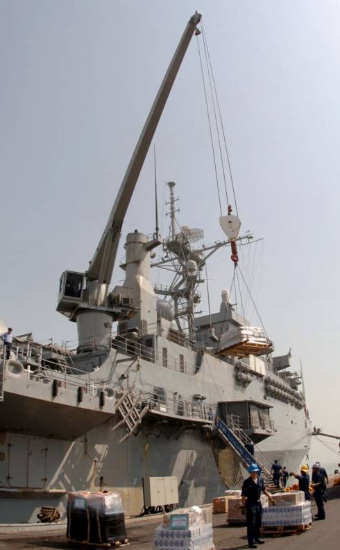 LPD-7 USS Cleveland Manama Bahrain 2005