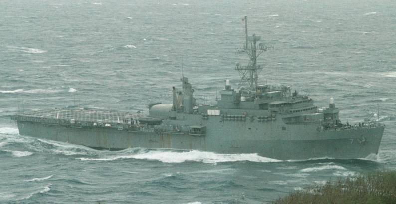 LPD-7 USS Cleveland Apra Harbor 2001