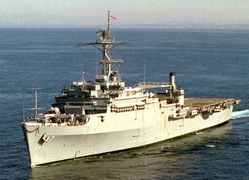LPD-7 USS Cleveland Austin class amphibious transport dock landing ship