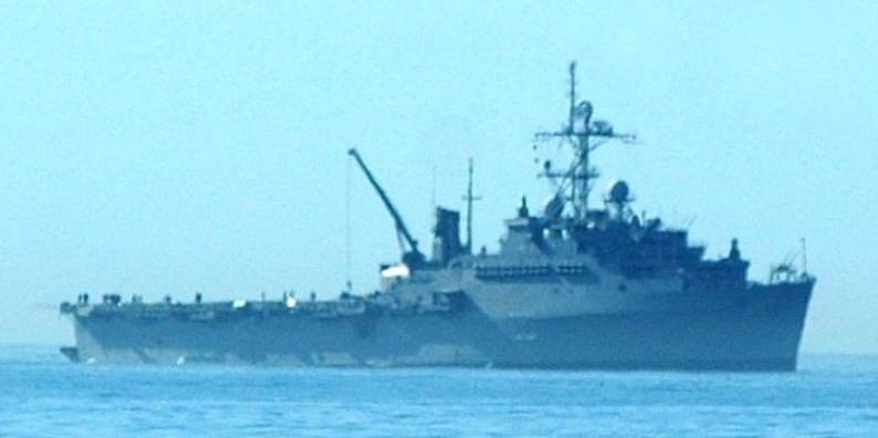 LPD-8 USS Dubuque off Camp Pendleton California 2011