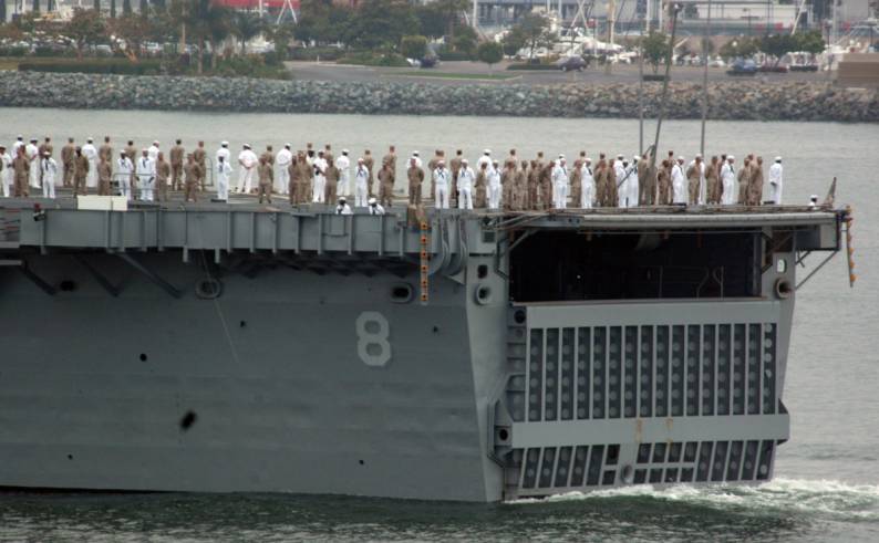 LPD-8 USS Dubuque stern gate