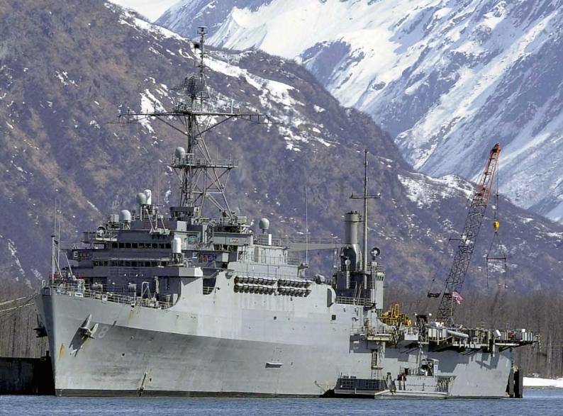 LPD-8 USS Dubuque Valdez Alaska 2002