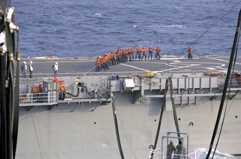 LPD-8 USS Dubuque exercise Valiant Blitz 1991