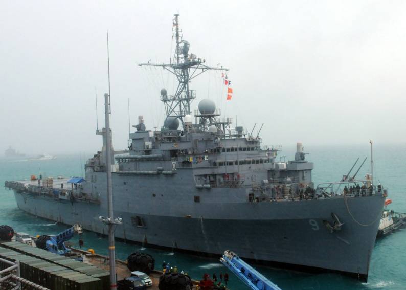 LPD-9 USS Denver White Beach Naval Facility Okinawa Japan 2010