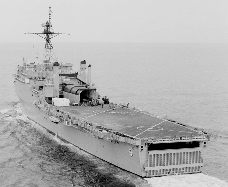 LPD-9 USS Denver off California 1986