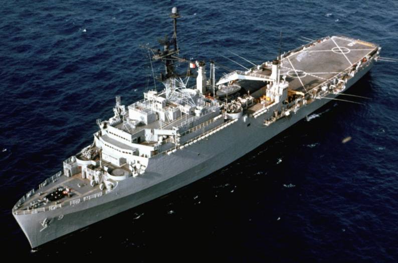 LPD-9 USS Denver underway 1985