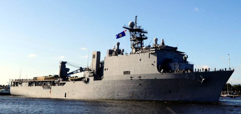 uss fort mchenry lsd 43 dublin ireland 2012