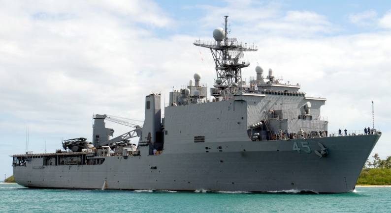 lsd 45 uss comstock rimpac 2010 pearl harbor hawaii