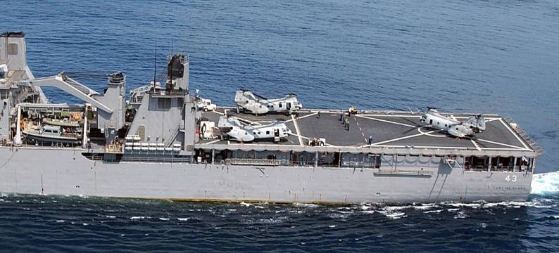 whidbey island class dock landing ship lsd flight deck