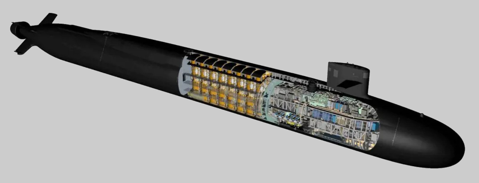 columbia class ssbn ballistic missile submarine us navy general dynamics electric boat gdeb hii newport news trident ii d5 slbm 02