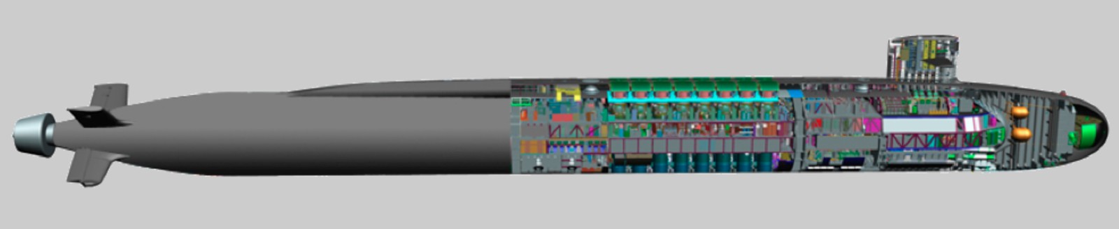 columbia class ssbn ballistic missile submarine us navy general dynamics electric boat gdeb hii newport news 03