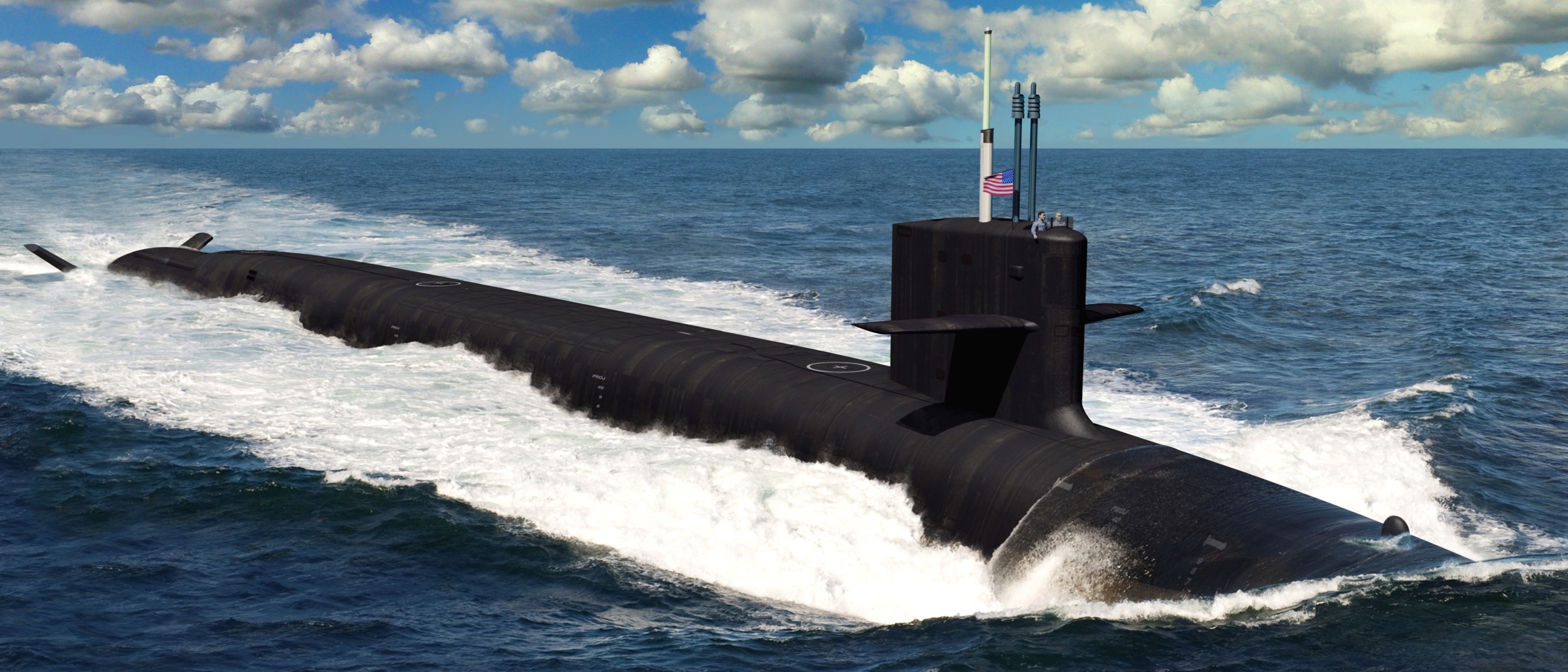 columbia class ssbn ballistic missile submarine us navy general dynamics electric boat gdeb hii newport news 05
