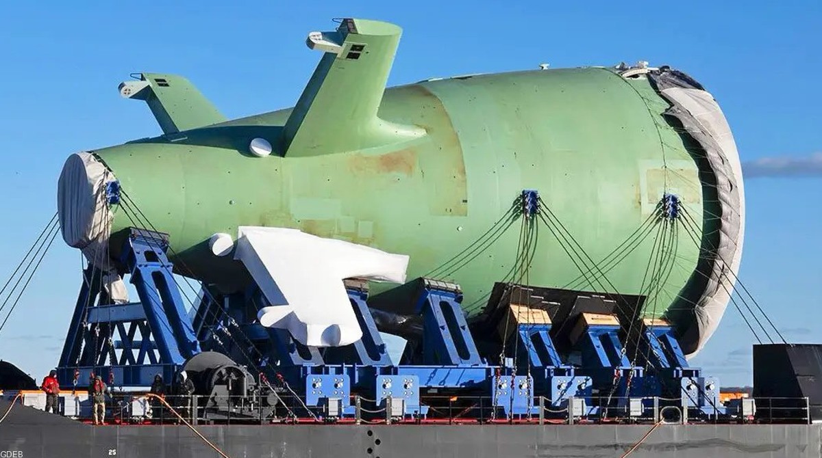 columbia class ssbn ballistic missile submarine us navy general dynamics electric boat gdeb hii newport news 07