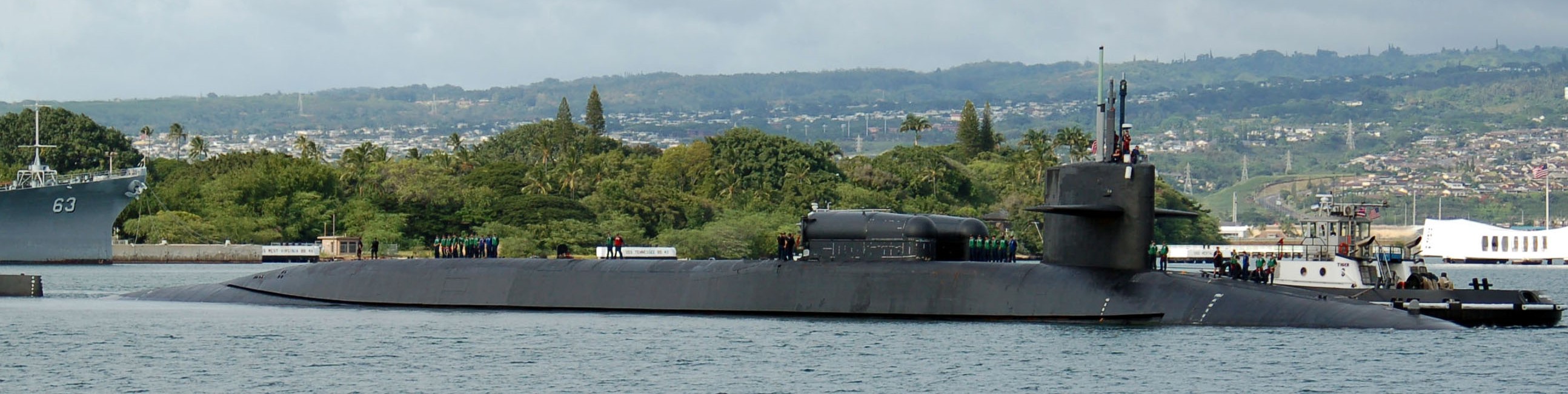 ssgn-726 uss ohio guided missile submarine us navy 2008 36 pearl harbor hawaii