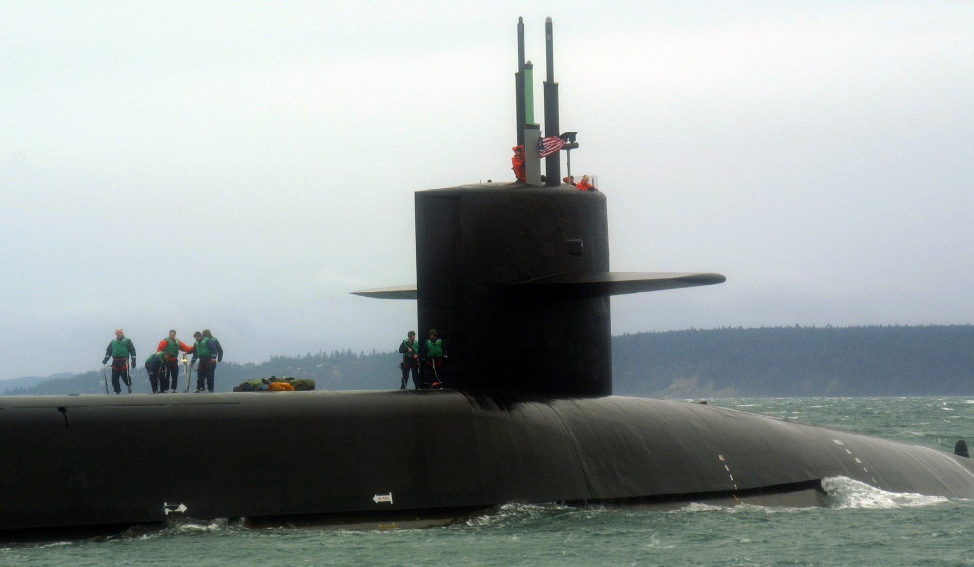 ssgn-726 uss ohio guided missile submarine us navy 2006 49 puget sound washington