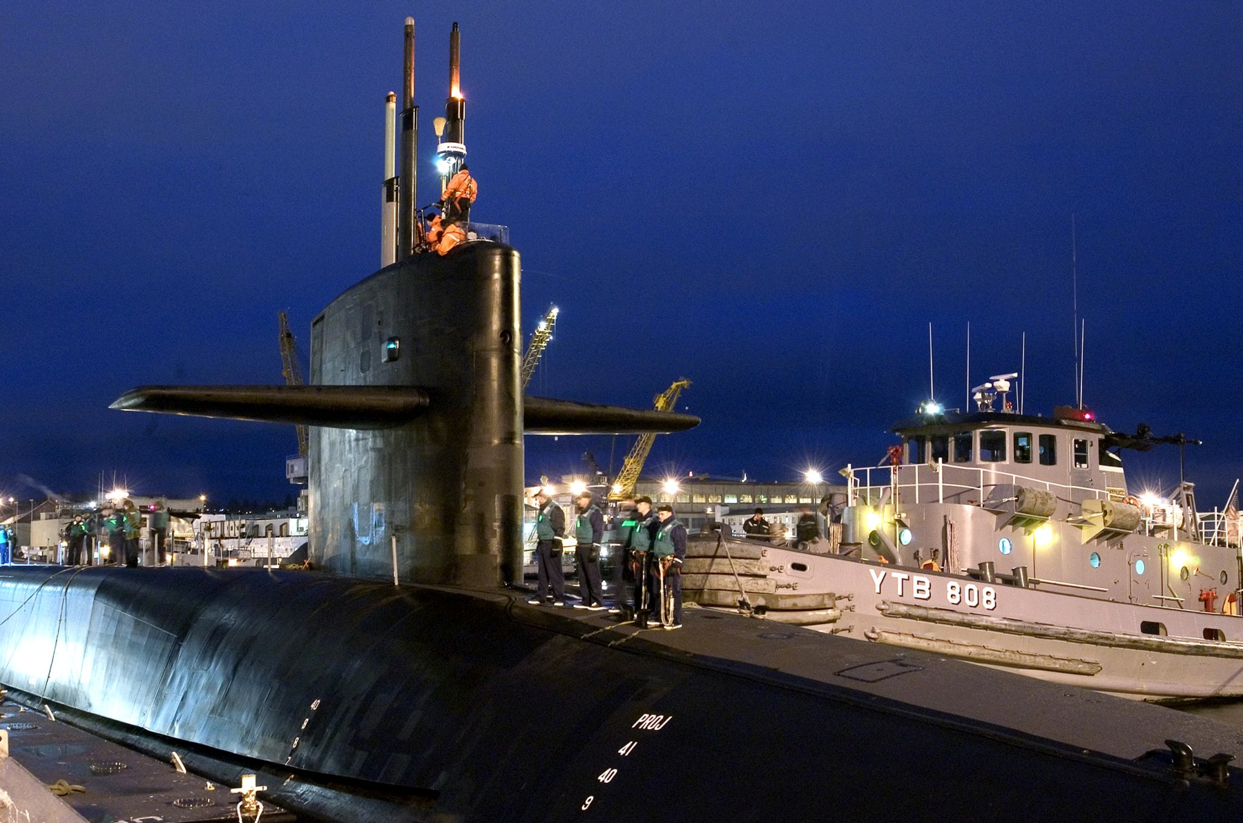 ssgn-726 uss ohio guided missile submarine us navy 2005 52 puget sound naval shipyard bremerton