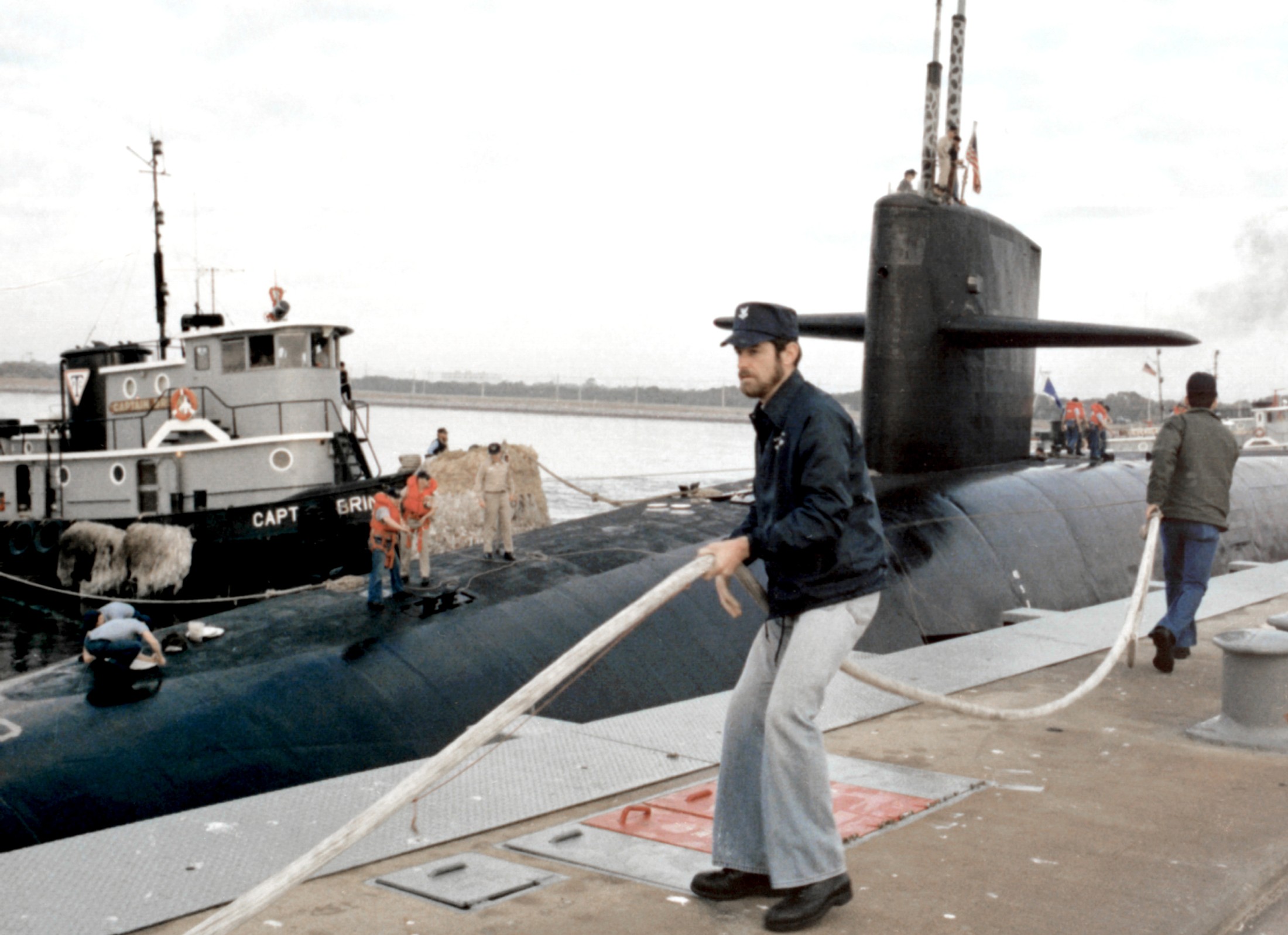 ssbn-726 uss ohio ballistic missile submarine us navy 1982 61 cape canaveral florida