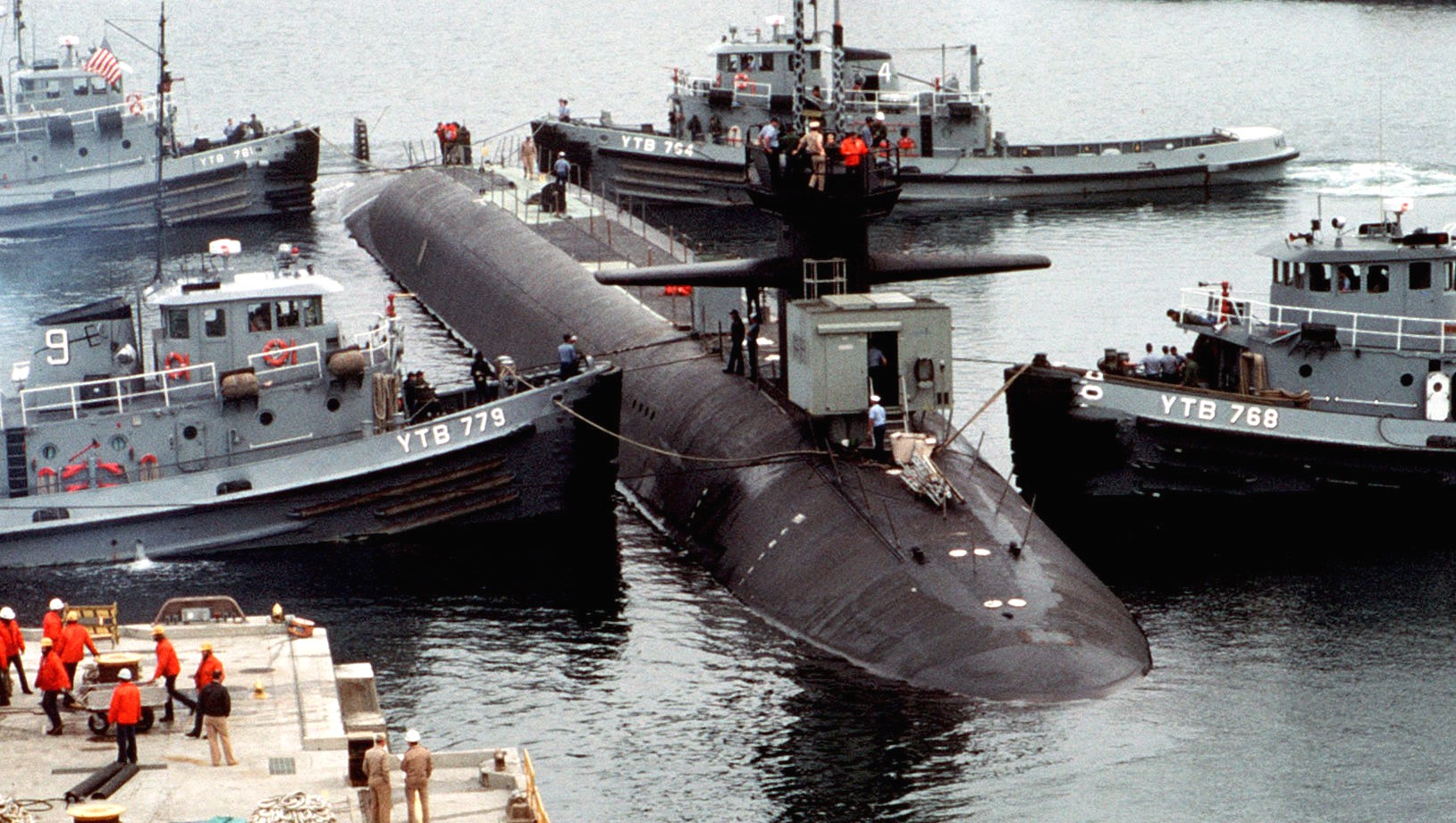 ssbn-726 uss ohio ballistic missile submarine us navy 1983 66 bangor washington