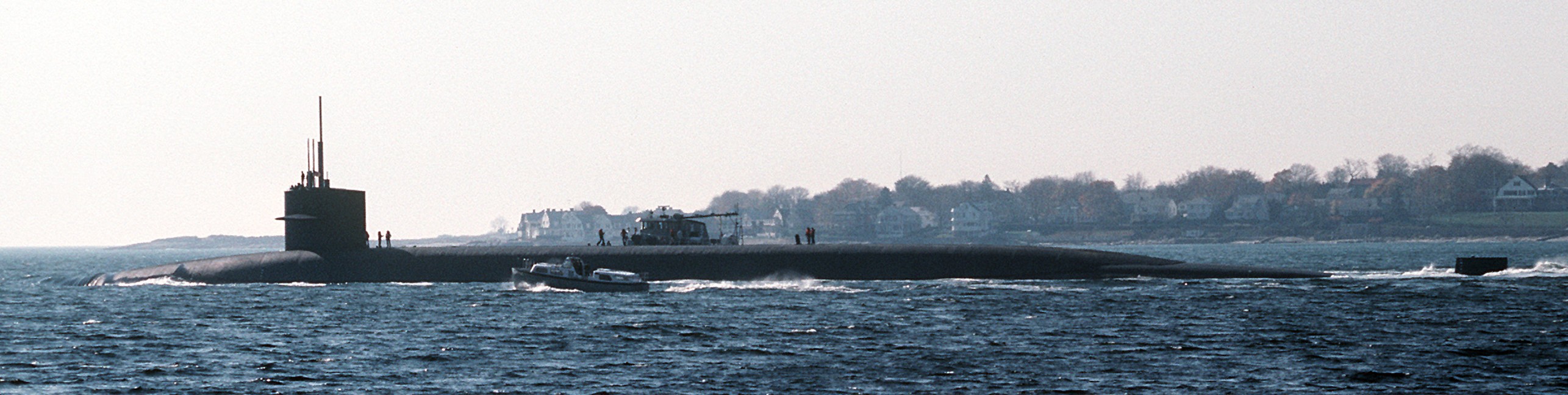 ssbn-726 uss ohio ballistic missile submarine us navy 1981 71 final trials