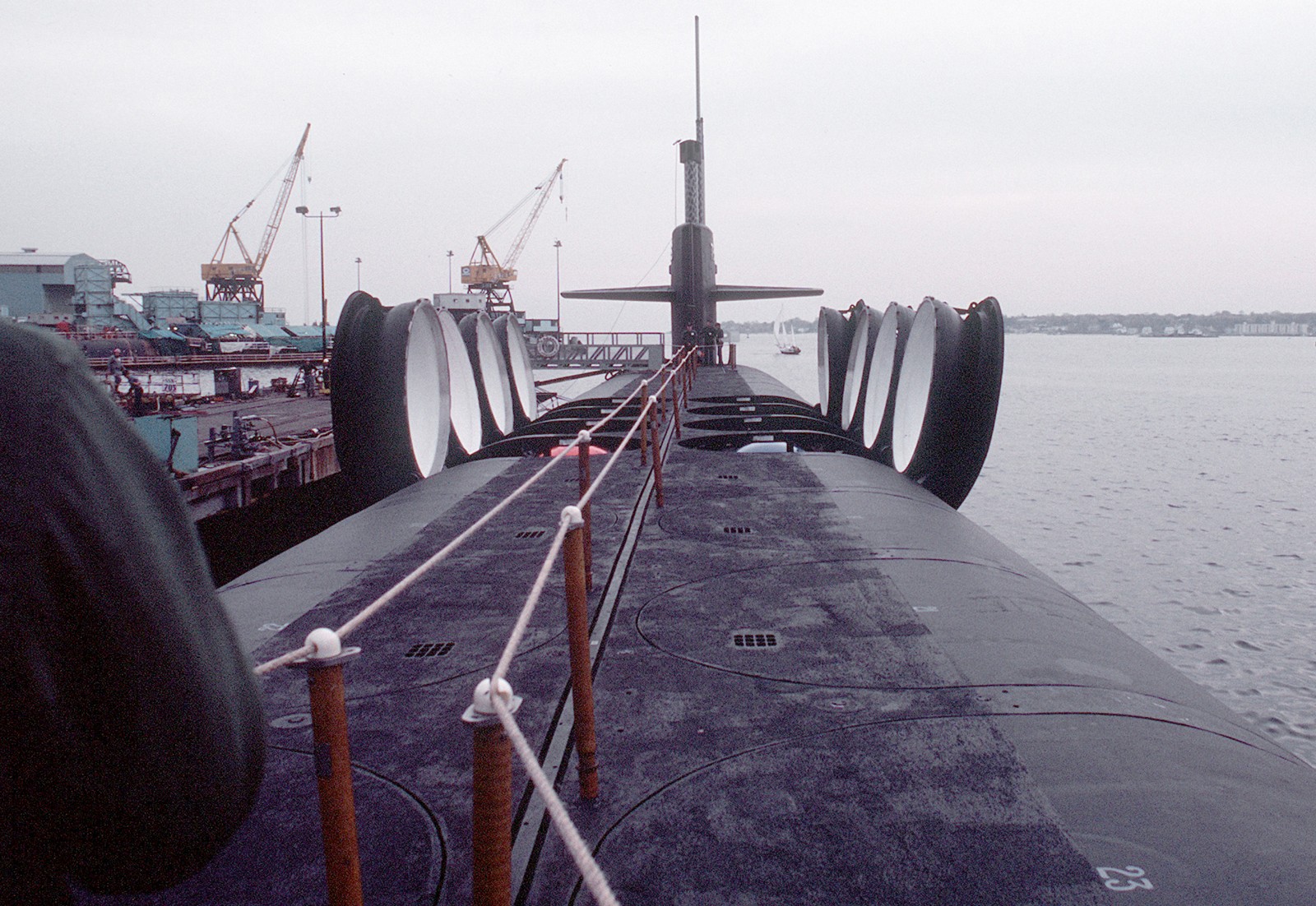ssbn-726 uss ohio ballistic missile submarine us navy 1981 86