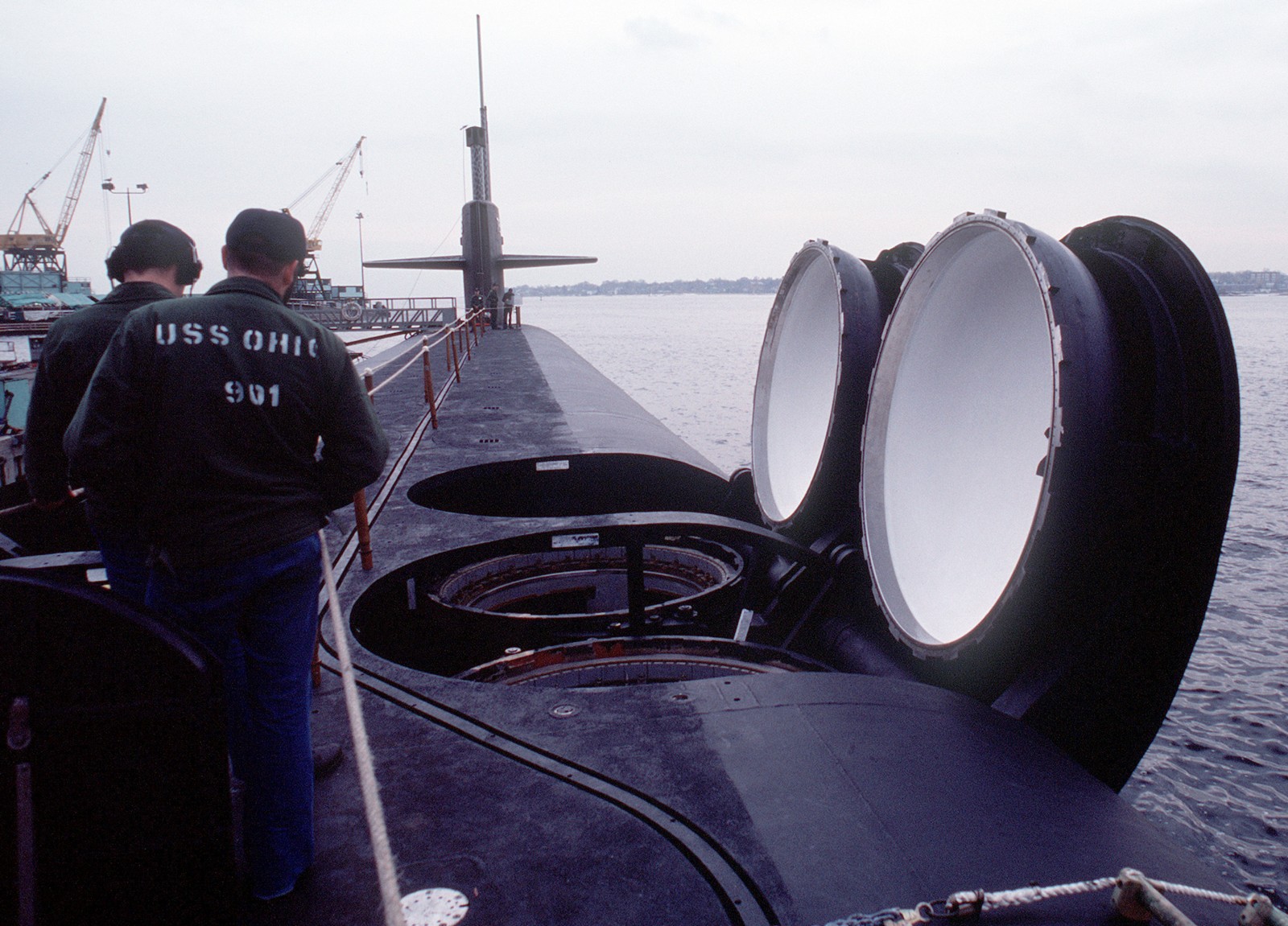 ssbn-726 uss ohio ballistic missile submarine us navy 1981 89