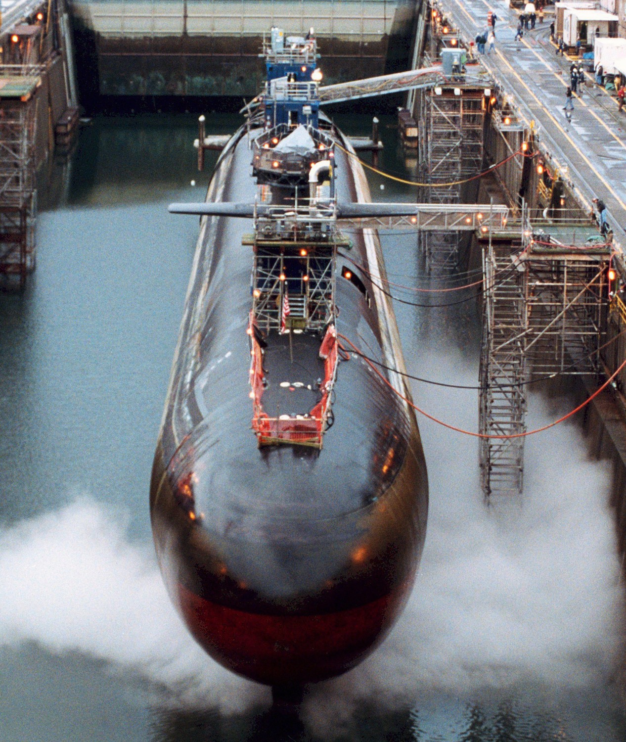 ssgn-726 uss ohio guided missile submarine us navy 2003 107 puget sound naval shipyard bremerton conversion