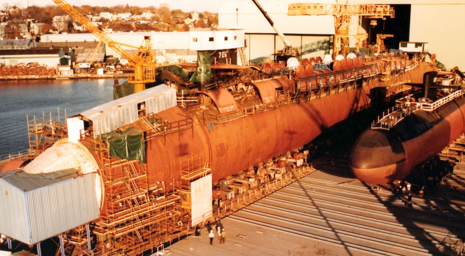 ssbn-726 uss ohio ballistic missile submarine us navy construction general dynamics electric boat groton
